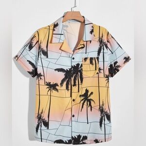 Tropical Button Up